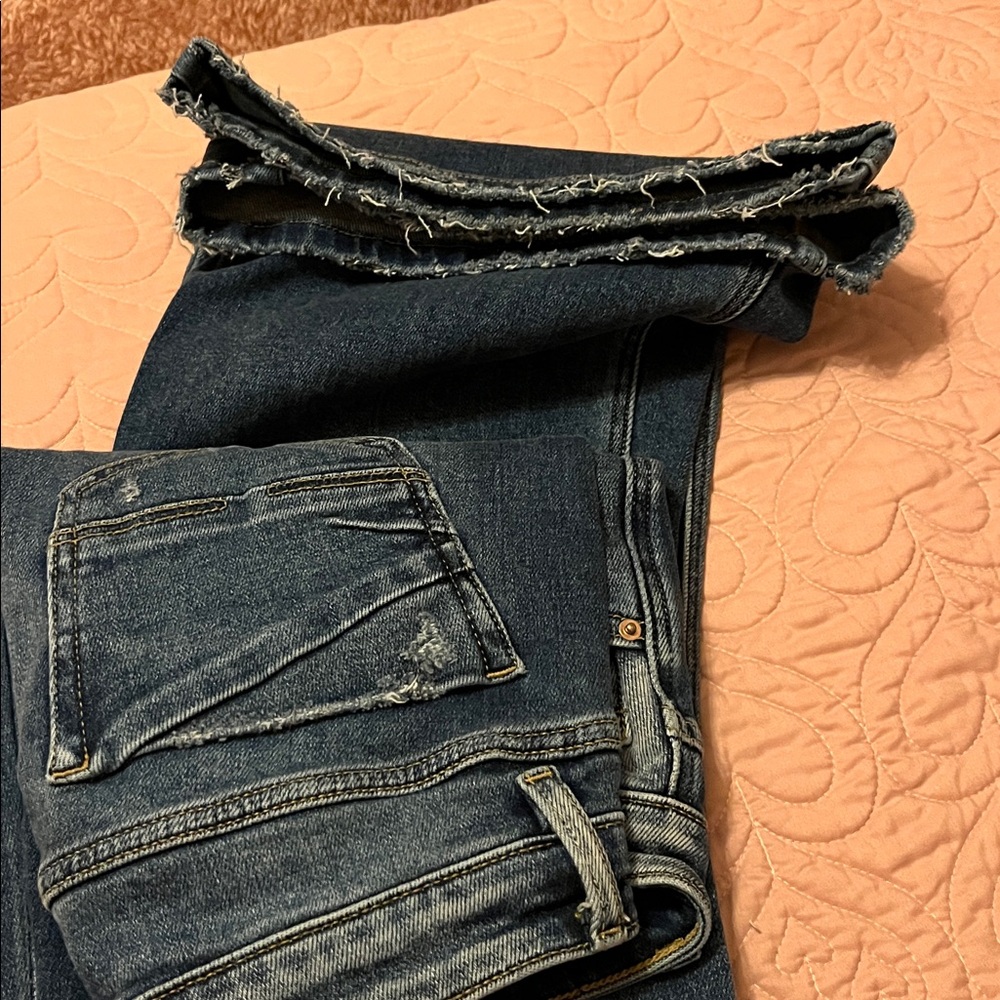 Bke Stella Low Rise Flare Jean - Picture 13 of 13